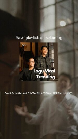 Andi Rianto Instagram - Memang lagu ini yang selalu muncul dimana-mana 🤩❤️🎶 ‘Sepenuh Hati’ oleh @andirianto_official dan @ronyparulian__  menceritakan tentang bagaimana seseorang sudah lama mencari cinta, akhirnya mendapatkan seseorang yang dapat mencintainya di titik terendahnya. Ada yang relate? 😌

Sudah ikut trend nya? 😍 Dengarkan semua lagu yang sedang viral dan trending di Indonesia hanya di playlist Lagu Viral Trending! 🕺🏻💃🏻

Save playlistnya dan jangan sampai ketinggalan trend nya! 🙌🏻

#DigsterIndonesia #LaguViralTrending #Playlist #SepenuhHati #AndiRianto #RonyParulian