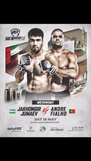 André Fialho Instagram - I will climb the mountain again, but this time, to the very top ☝️🏆 
First step May 18th Abu Dhabi.