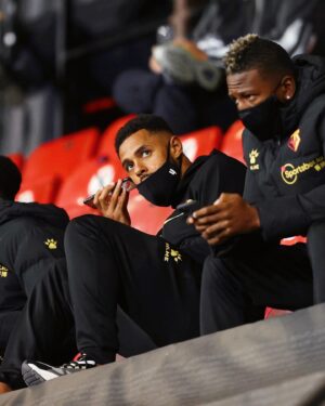Andre Gray Instagram - Back soon! 🤞🏽 
Good luck to the boys tonight. @WatfordFCOfficial ⚽️
