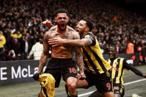 Andre Gray Instagram - This will be me when we’re finally allowed out and football is back! 😅⚽️