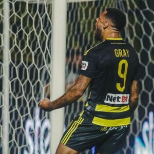 Andre Gray Instagram - About last night in Europa😍 

⚽️x2 @arisfc_official