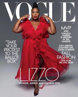 André Leon Talley Instagram - Proud to see very, very beautiful, stunningly elegant @lizzobeeating on Vogue's current cover.  Progress is advancing at full supersonic Concorde speed. Dame Anna Wintour made a promise and she kept her word. Her public apology was right on. In the years I worked there, under her reign, this cover would have never been published, even if it were a trial.  The marketeers would have shut it down. Down. Down. That would be the demographics teams in  the advertising side.  Lizzo's cover and full story inside is the new norm.  Progress has soared over the top.  She once told one of my colleagues early in my career my fashion shoots were"over the top". Isn't that what Vogue is meant to be? Elevate you to "over the topness". 📸// @hypewilliams #thechiffontrenches #vogue #cfda #lizzo #tomford #dvf #marcjacobs #progress