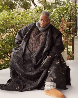 André Leon Talley Instagram - My fashion evolved from my growing up in the South. First, I had a sense of style that was traditional and impeccable – suits and white shirts and the luxury of beautiful clothes to go to church in. I evolved from that. I was wearing suits up until about the age of 40, 45.

I evolve my own style based on my own historical research into iconic people like Louis XIV or Louis XV, or the French courts, or the traditional wear of North African men – shirts to the floor or djellabas or kaftans or baboosh, the slide without the back. So, my style has evolved over the years into comfort and basically that’s why I like UGG, because it’s a comfortable shoe, and it’s almost like wearing a bedroom shoe for the whole day. That just makes life easier.

I love beautiful luxury shoes. I have wardrobes of Manolo Blahnik shoes made just for me and wardrobes of John Lobb shoes (which I could not afford today) and Berluti shoes, Roger Vivier shoes, Tom Ford shoes, but as beautiful as your foot looks in these custom-made shoes, there’s nothing as comfortable as wearing an UGG slipper. #feelugg #monoloblahnik #johnlobb #berluti #tomford #ugglife #uggs #makeitfashion #torlowei #rogervivier