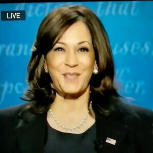 André Leon Talley Instagram - Kamala Harris, so proud of elegant AKA soror -the first Black woman to be a major party’s VP nominee.
She makes incredible history and with the Harris-Pence debate, she showed how strong and how smart and how eloquent she is. She 
makes all Americans proud, not just Democrats, but also Republicans, and Independents. Super brilliant and with class and gravitas.
Not some white male aggressive bully who lies with a sincere smile on his face.  She is a shining example of how exceptional people of color, brown people and black people, can be when they are given the opportunity to BE #thechiffontrenches #vogue #bidenharris #symonesanders #blacklivesmatter #vote 
@kamalaharris