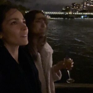 Andrea Bartlow Instagram - Being romantic in Paris with my best friend: a series 
#anotheryearwiser 🎂