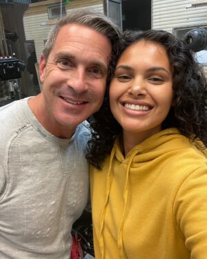 Andrea Cortés Instagram - One year ago today was Day 1 of filming @MayansFX Season 5 and yes we started with the birthday morning scene. This isn’t my thank you and farewell post just yet. Simply reminiscing and posting the photos I took that day. 

#mayansmc#mayansfx