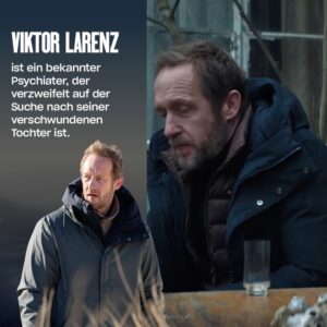 Andrea Osvárt Instagram - Das sind sie: Die fünf Schicksale in Die Therapie von @sebastianfitzek - Wird Viktor dem Verschwinden seiner Tochter auf die Spur kommen? Ab 26.10. gibt es #FitzeksDieTherapie bei Prime Video. 

📺 #DieTherapie
