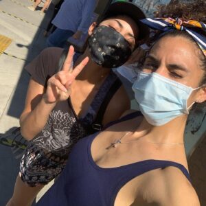 Andrea Sixtos Instagram - I couldn’t have asked for a better quarantine buddy... how blessed I am to have you to heal and grow with sis.. you inspire me everyday with your bravery, your warrior goddess spirit, your passion and love.. Happiest of Birthdays to you.. may all your wildest dreams come true... I love you so dearly and I’m here for you always.. ♥️🥳🌻💫🌿