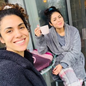Andrea Sixtos Instagram - I couldn’t have asked for a better quarantine buddy... how blessed I am to have you to heal and grow with sis.. you inspire me everyday with your bravery, your warrior goddess spirit, your passion and love.. Happiest of Birthdays to you.. may all your wildest dreams come true... I love you so dearly and I’m here for you always.. ♥️🥳🌻💫🌿