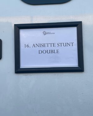 Andrea Vasiliou Instagram - Had the best time working with @jasonstatham and the dream team on the @beekeepermov stunt doubling Anisette and as well as one of the stunt scammers thanks @nikschodel @jermskillz for the opportunity. What a movie, In cinemas now 🎬 slide one wait for it… 🍯😂
_
#stunts #acting #action #movie #film #thebeekeeper #cinema #release #filming #bts #jasonstatham #featurefilm #hair #makeup #london
