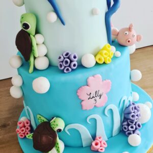 Andrea Veselá Instagram - #cake #cakedecorating #cakes #cakedesign #birthdaycake #seacake #chobotnice