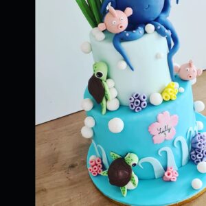 Andrea Veselá Instagram - #cake #cakedecorating #cakes #cakedesign #birthdaycake #seacake #chobotnice