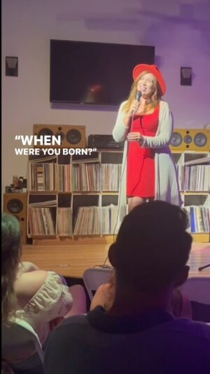 Andrea Vicunia Instagram - Come and see my shows!!! I treat my friends nicely when they come😂😂😂 like @alex.paisley.stedman 😂🤩 My astrology queen! Thank you to @weownthelaughs for this awesome show!

Shows this week! 
TONIGHT Wednesday: @themixx_pasadena 7:30pm
Thursday: Laugh Factory 7:45pm

WHAT’S YOUR SIGN?