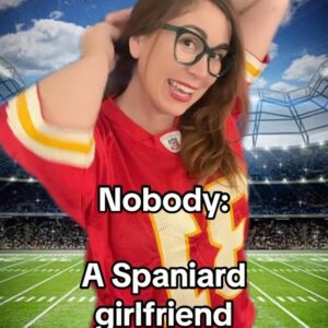 Andrea Vicunia Instagram - Nobody:
A Spaniard girlfriend watching the Super Bowl 🏈🏈:

#taylorswift #traviskelce #superbowl #usher #halftime #spaniard #española #españolaenusa #girlfriendproblems #girlfriend