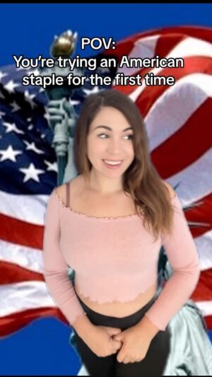 Andrea Vicunia Instagram - POV: You try an American Staple for the first time.

ARE YOU TEAM PICKLE OR NO PICKLE?

#immigrantmentality #immigrant #foreigner #funnyvideo #funny #spaniard #spaniardinusa🇪🇸🇺🇸