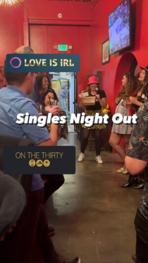 Andrea Vicunia Instagram - LOVE IS IRL @ @onthethirty ❤️❤️ was so much fun!!!

Join us!!!
#irldating #dating #relationships #datingapps #mixer #icebreakers #singlesLA #LAsingles #speeddating #speeddatingLA #losangelessingles