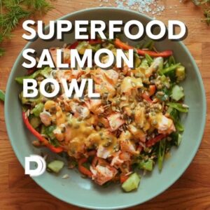 Andreas Eenfeldt Instagram - 🌟 Premium recipe 🌟 ⁠
⁠
There's a reason we've called this a Superfood Salmon Salad Bowl. 😊⁠
⁠
It's a champ 🥊 as far as salads go! 🐟 🥑 🥬 ⁠
⁠
This low carb bowl is packed with nutrients and tons of flavor, and it's as quick to make as it is powerful! 💥 ⁠
⁠
This is a members-only recipe. Not yet a member? Try 30 days for free.⁠
⁠
👉 Recipe link in bio: @diet_doctor⁠
⁠
#health #wellness #selfcare #motivation #healthy #healthylifestyle #selflove #nutrition #lifestyle #inspiration #healthyliving #wellbeing #healthyfood  #dietdoctor #cooking #delicious #lowcarb #lchf #glutenfree #lowcarbdiet #satiety #fitfood #weightloss #eatclean #food #foodie #recipes #lowcarbdinner #lowcarblunch