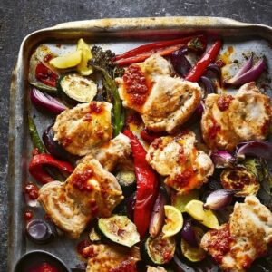 Andreas Eenfeldt Instagram - One-pan meals are a lifesaver for easy, healthy cooking, and @katiecaldesi's Low Carb Chicken Sheet Pan with Chili Sauce is no exception. 🌶️⁠
⁠
All you have to do is chop up some veggies, season your chicken, and throw everything on a baking sheet for minimal cleanup. Plus, you can customize the recipe with whatever veggies you have on hand!⁠
⁠
Head to the link in our bio 👉 @diet_doctor for the full recipe and verified nutritional information from our in-house dietitian.⁠ Give it a try, and let us know how you like it! 😋⁠
.⁠
.⁠
.⁠
.⁠
.⁠
#health #wellness #selfcare #motivation #healthy #healthylifestyle #selflove #nutrition #lifestyle #inspiration #healthyliving #wellbeing #healthyfood #dietdoctor #cooking #delicious #lowcarb #lchf #glutenfree #ketodiet #ketogenic #fitfood #weightloss #keto #eatclean #food #foodie #recipes #ketodinner #ketolunch⁠
⁠