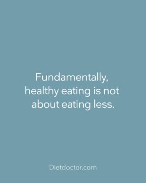Andreas Eenfeldt Instagram - That's right. It's about eating better! 

Restriction, hunger, guilt, and shame are not positive ways to treat our bodies or minds. 🥰 So, let's flip the coin! 

Let's eat *better* so we experience less hunger, aren't limiting ourselves, and feel good about our choices instead of feeling guilty and frustrated.

Who's with us? 🙋‍♀️🙋🙋‍♂️