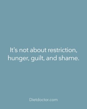 Andreas Eenfeldt Instagram - That's right. It's about eating better! 

Restriction, hunger, guilt, and shame are not positive ways to treat our bodies or minds. 🥰 So, let's flip the coin! 

Let's eat *better* so we experience less hunger, aren't limiting ourselves, and feel good about our choices instead of feeling guilty and frustrated.

Who's with us? 🙋‍♀️🙋🙋‍♂️