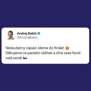 Andrej Babiš Instagram - 😍🇨🇿🏒