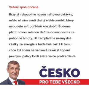 Andrej Babiš Instagram - Tohle si přečtěte, je to důležité.