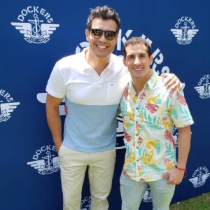 Andrés Palacios Instagram - De los parientes de Nicolás que da mucho orgullo presumir!!! @rommel_pacheco que gusto coincidir #dockersmx