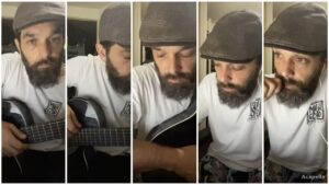 Andrés Salas Instagram - Degenerando a #FrankieRuiz “Desnúdate Mujer”
 #tumamacalata #tumamadesnuda #tumamadegenerada #tumamameengaña