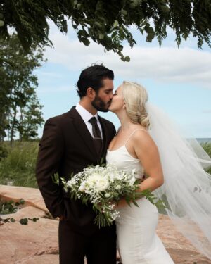 Andrew Biernat Instagram - Two years ago today, we renewed our vows in front of all our friends and family. It was the closest thing to perfection I’ve ever experienced. The love emanating from our loved ones, the beauty radiating from you, and the overwhelming happiness in my heart were almost too much to handle. This day felt like a dream, almost too good to be true. Michelle, I love you more than anything in the world, and I couldn’t imagine life without you. Happy Anniversary, my love.
#tooblessedtobestressed