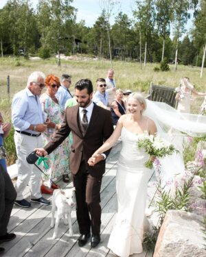 Andrew Biernat Instagram - Two years ago today, we renewed our vows in front of all our friends and family. It was the closest thing to perfection I’ve ever experienced. The love emanating from our loved ones, the beauty radiating from you, and the overwhelming happiness in my heart were almost too much to handle. This day felt like a dream, almost too good to be true. Michelle, I love you more than anything in the world, and I couldn’t imagine life without you. Happy Anniversary, my love.
#tooblessedtobestressed