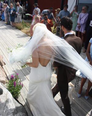 Andrew Biernat Instagram - Two years ago today, we renewed our vows in front of all our friends and family. It was the closest thing to perfection I’ve ever experienced. The love emanating from our loved ones, the beauty radiating from you, and the overwhelming happiness in my heart were almost too much to handle. This day felt like a dream, almost too good to be true. Michelle, I love you more than anything in the world, and I couldn’t imagine life without you. Happy Anniversary, my love.
#tooblessedtobestressed
