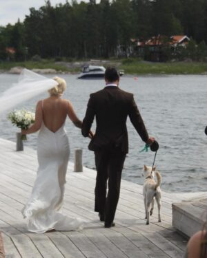 Andrew Biernat Instagram - Two years ago today, we renewed our vows in front of all our friends and family. It was the closest thing to perfection I’ve ever experienced. The love emanating from our loved ones, the beauty radiating from you, and the overwhelming happiness in my heart were almost too much to handle. This day felt like a dream, almost too good to be true. Michelle, I love you more than anything in the world, and I couldn’t imagine life without you. Happy Anniversary, my love.
#tooblessedtobestressed