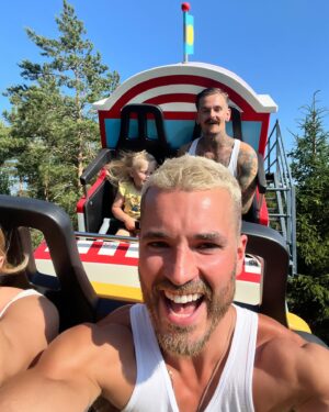 Andrew Biernat Instagram - Had an incredible day at Bamses Värld with the family!