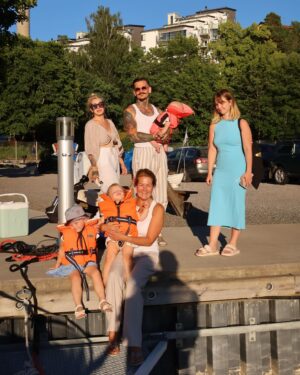 Andrew Biernat Instagram - A perfect day on the water with the family.