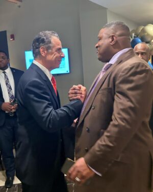 Andrew Cuomo Instagram - Great to be with old friends and meeting new ones at The Empire Baptist Missionary Convention in Rockland County tonight