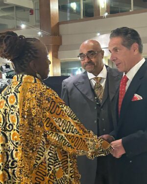 Andrew Cuomo Instagram - Great to be with old friends and meeting new ones at The Empire Baptist Missionary Convention in Rockland County tonight