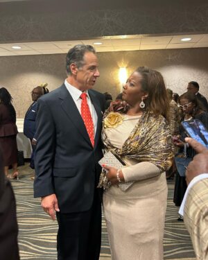 Andrew Cuomo Instagram - Great to be with old friends and meeting new ones at The Empire Baptist Missionary Convention in Rockland County tonight