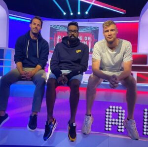 Andrew Flintoff Instagram - Back with the boys tonight at 9pm @skytv 👍🏻
@alotosky @jamie.redknapp @romeshranga 💥