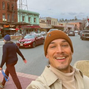 Andrew Gray Instagram - If you could go back in time, would you? 
Here’s the kicker, you have to stay there. 
In the comments tell us where and why. Go!
