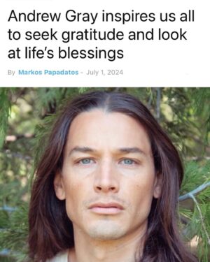 Andrew Gray Instagram - We can all learn something from this article and post! @andrewgray inspires us to seek gratitude and to look at life’s blessings! Thank you Andrew for being an inspiration to us all! #Powerjournalist Read about it here: https://www.truehollywoodtalk.com/andrew-gray-inspires-us-all-to-seek-gratitude-and-look-at-lifes-blessings/