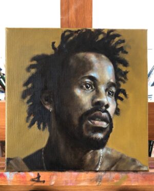 Andrew J. West Instagram - These two paintings of mine will be featured in the group exhibition “Everything but the Kitschen Sync” at @laluzdejesus. I’ve been a fan of this gallery for years and it’s an honor to have a couple of pieces hanging on their walls. Opening reception is Saturday, March 7 at 8pm, open to all! Link to show and individual pieces in bio. #oilpainting #oilportrait #oiloncanvas #laluzdejesusgallery #ebtks2020 #losangelesart #LAart #contemporaryart #20cmx20cm