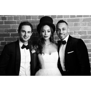 Andrew J. West Instagram - Honored to have been married by the incomparable @iamjasonmcgee  Thx again to @carlyraeweddings for the master plan, @dart_djs for the great music, @fleurderye and Lighten Up for the beauty, and @carloalbertoorecchia for his multi-talents and generosity. #amberandandy