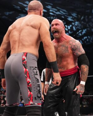 Andrew J. Williams Instagram - I get asked a lot about this ring gear. Pretty much anything you see me do in wrestling, there’s an Easter egg about what it is and what the idea is. So here it is. Shinya hashimoto was like a Japanese Archie Bunker. He was miserable but super proud. I consider my wrestler guy like that. Second, the obvious is Ray Jackson. I love 80’s/90’s action movies and if i were to fight in a kumite, i probably would be like him. Then what i really wanted to portray but just i guess it wasn’t as obvious as i though, a classic bare knuckle boxer. I’m a brawler. That’s my style. Bare knuckle boxing is the most primitive and that’s why I’m a caveman of the future. I’ll explain another look next week! Thanks. Do fun. BUTCH!