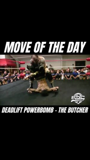 Andrew J. Williams Instagram - Move Of The Day • Cloverleaf ➡️ Powerbomb ➡️ Cloverleaf from The Butcher!