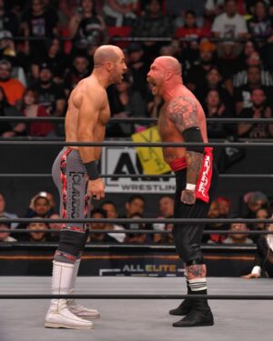 Andrew J. Williams Instagram - I get asked a lot about this ring gear. Pretty much anything you see me do in wrestling, there’s an Easter egg about what it is and what the idea is. So here it is. Shinya hashimoto was like a Japanese Archie Bunker. He was miserable but super proud. I consider my wrestler guy like that. Second, the obvious is Ray Jackson. I love 80’s/90’s action movies and if i were to fight in a kumite, i probably would be like him. Then what i really wanted to portray but just i guess it wasn’t as obvious as i though, a classic bare knuckle boxer. I’m a brawler. That’s my style. Bare knuckle boxing is the most primitive and that’s why I’m a caveman of the future. I’ll explain another look next week! Thanks. Do fun. BUTCH!