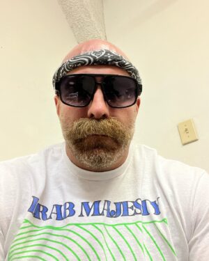 Andrew J. Williams Instagram - BUTCH LOVES MUSIC VOL. 8 is up!! (Link in bio) i got delayed on my way home from Laredo, so I’ve had time to really put this one together. Currently there’s 3 screaming children running around me like I’m an island. So that could be why this playlist is so aggressive. I’m an island. Do fun.