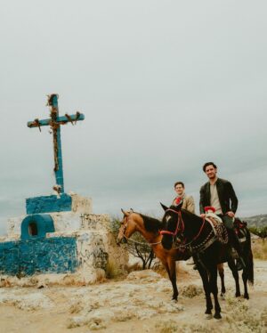 Andrew Keenan-Bolger Instagram - Feature me, ridin’ in style. 🐎 Exploring San Miguel de Allende isn’t just about wandering its cobblestone streets; sometimes, it’s best experienced in the saddle. @coyotecanyonadventures