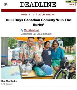 Andrew Phung Instagram - Run The Burbs x Hulu 🇺🇸 
December 31st, 2023

It’s been a long time coming but we’re finally dropping @runtheburbs in the 🇺🇸 on a streaming service. I can’t wait for y’all to join our Phamily! And just in time for the S3 launch in 🇨🇦 on January 9th on @cbcgem!

We did it @scott.townend!