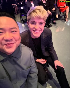 Andrew Phung Instagram - Had an absolute blast hosting the @thecdnacademy Television Craft Awards yesterday! A huge thanks to the creative and production team for pulling out a wildly fun event. It was too much fun and I’m so thankful to work with such a killer team. Big props to @alexamackell for helping me out with some of the comedy bits. Air horns all around! Thank you to the Canadian Academy for the opportunity! 

And then got to attend the Television Performance Awards to cheer on my guys @jonathanmlangdon and @standupali! They were both nominated for @runtheburbs but also each got a second nomination for Faith Heist and Sort Of. To say that I’m proud of these to is an understatement. They are both incredible actors, comedians and human beings. You both deserve all the success! ❤️

Congrats to my pal @hooraymae for your CSA. Can’t wait to see you host the main show Friday at 8pm on @cbcgem and @cbcgem!