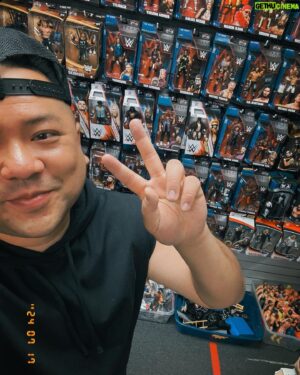 Andrew Phung Instagram - This is my happy place. Thanks to @that80stoyshop for the amazing visit. Had a blast toy hunting with the kiddos. ❤️